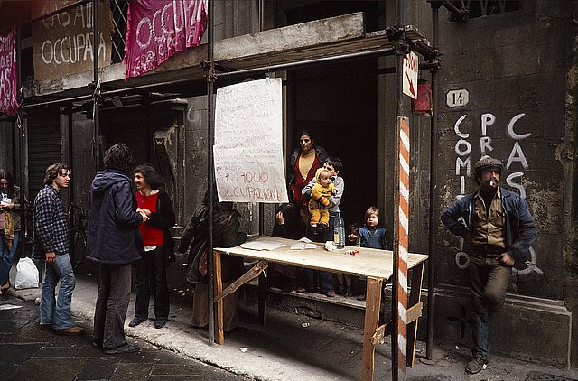 Hausbesetzung in Florenz Herbert Grabe