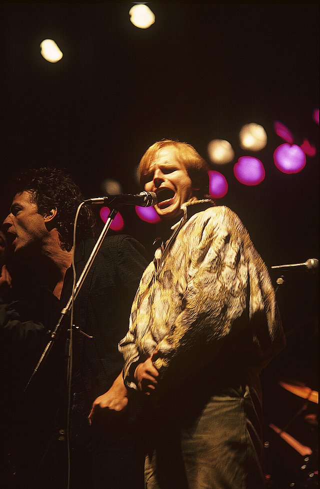 Wolfgang Niedecken, Herbert Grönemeyer AntiWaahnsinnsfestival 1986